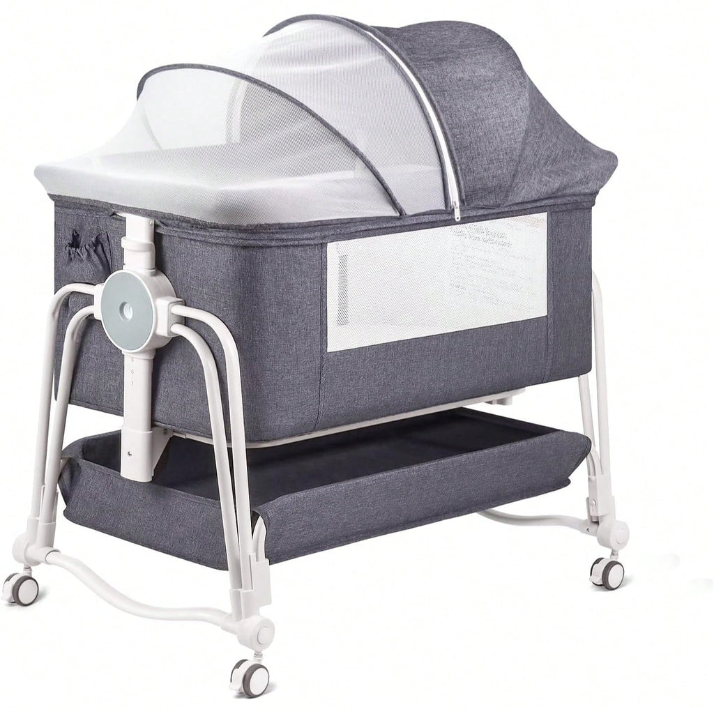 Baby 4 In 1 Bedside Sleeper Bassinet With Wheels