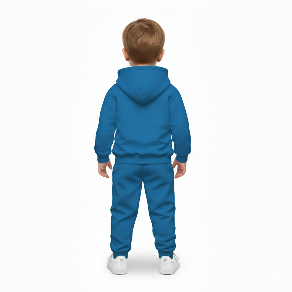 Cartoon Dinosaur Print Hoodie And Pants Set