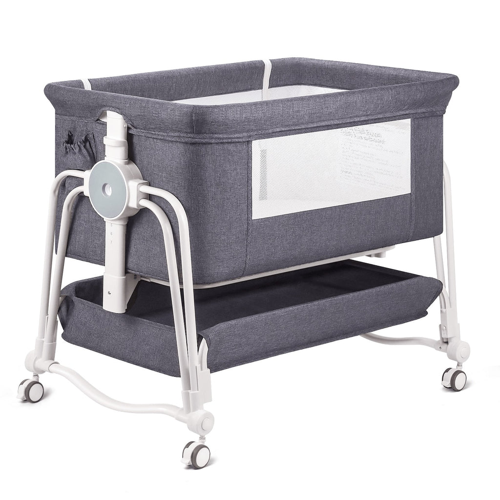 Baby 4 In 1 Bedside Sleeper Bassinet With Wheels