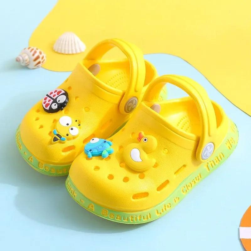 Cartoon Clogs for Kids DIY EVA Foam Charm Sandals
