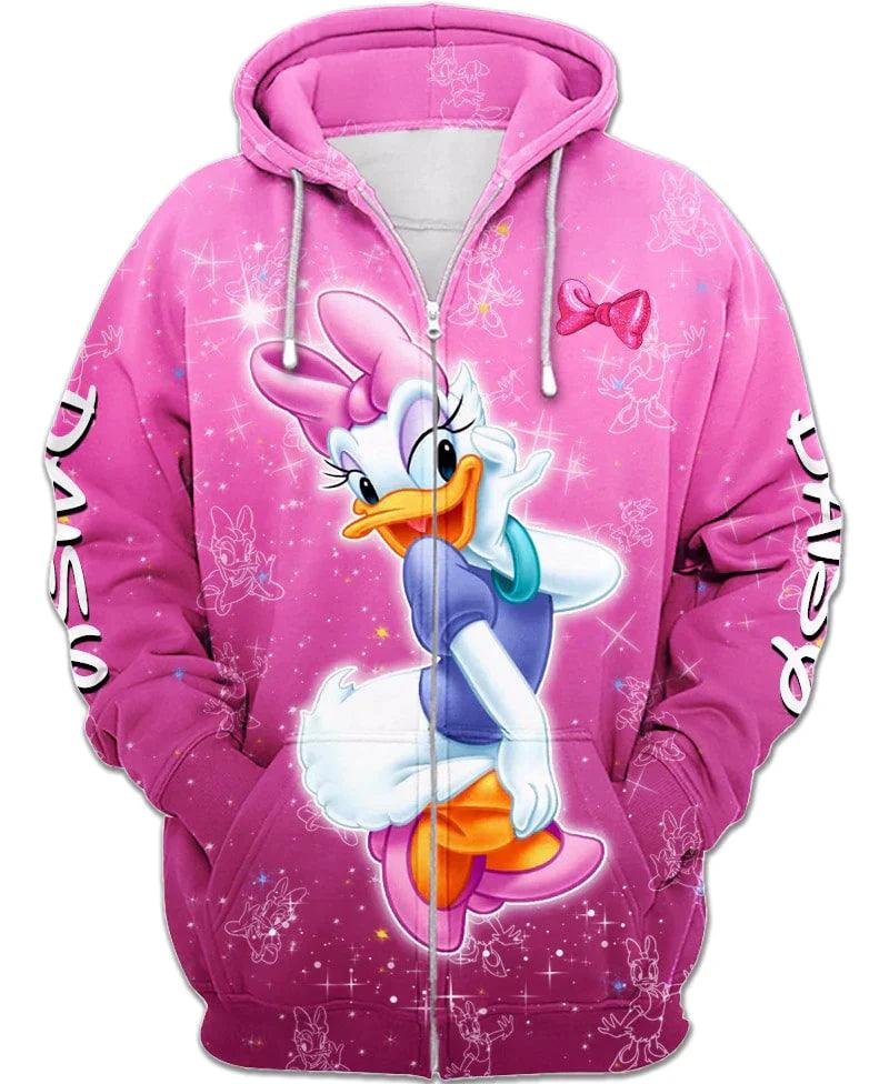 Pink Daisy Duck hoodie