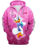 Pink Daisy Duck hoodie