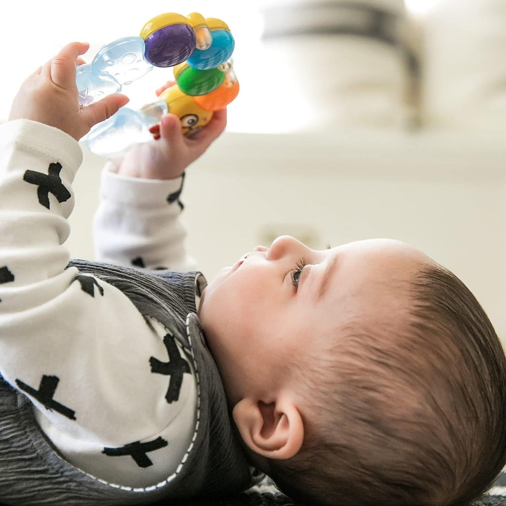 Teething Rattle Cooling Toy Multi Sensory Relief