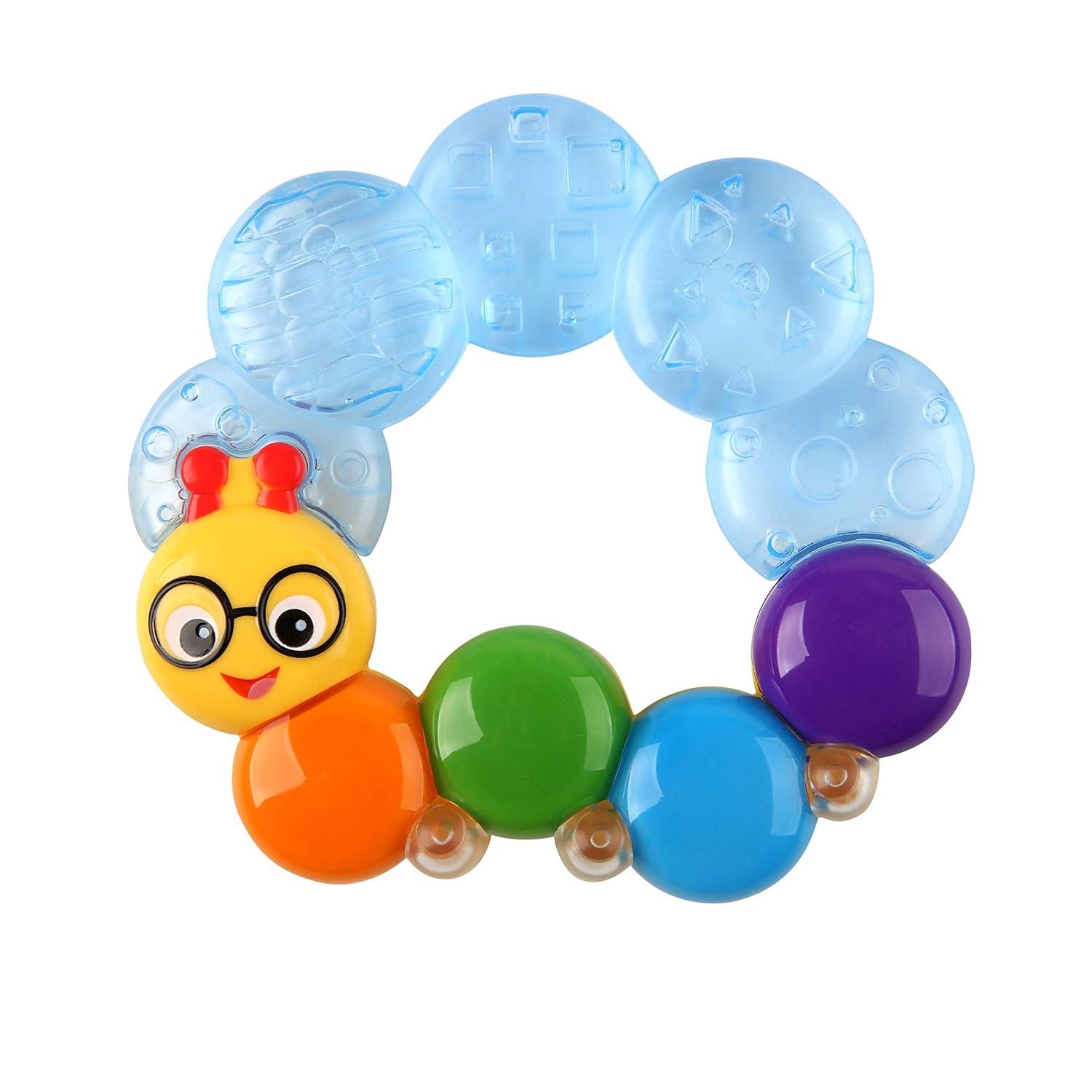 Teething Rattle Cooling Toy Multi Sensory Relief