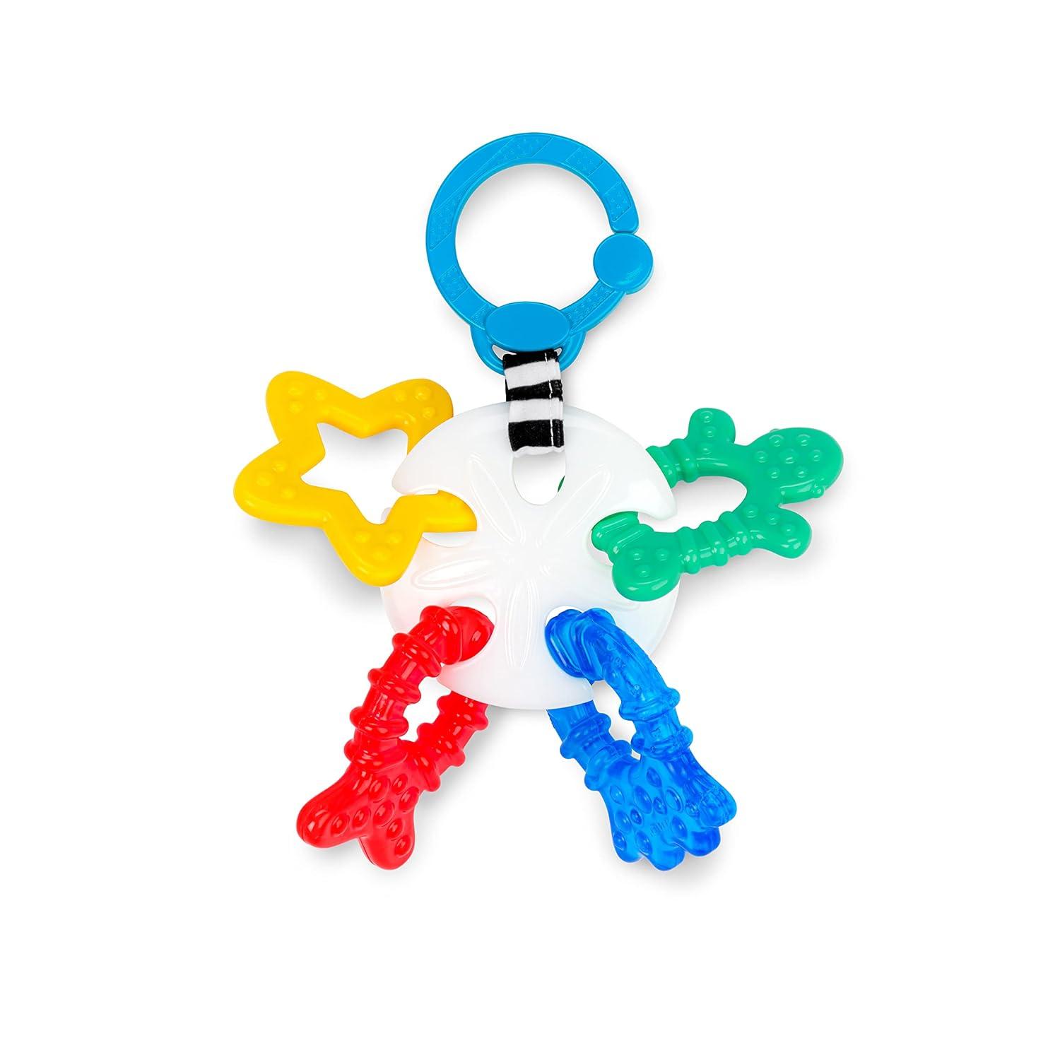 Teething Rattle Cooling Toy Multi Sensory Relief