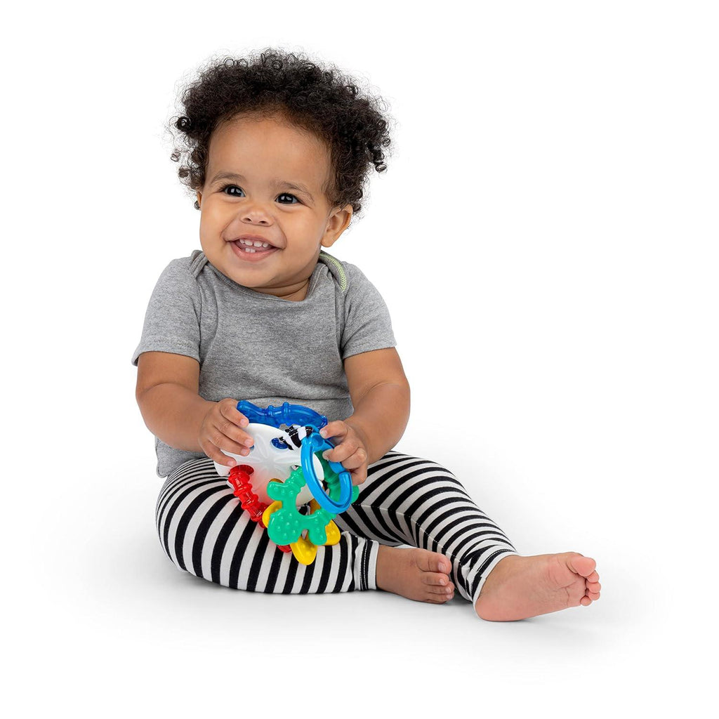 Teething Rattle Cooling Toy Multi Sensory Relief