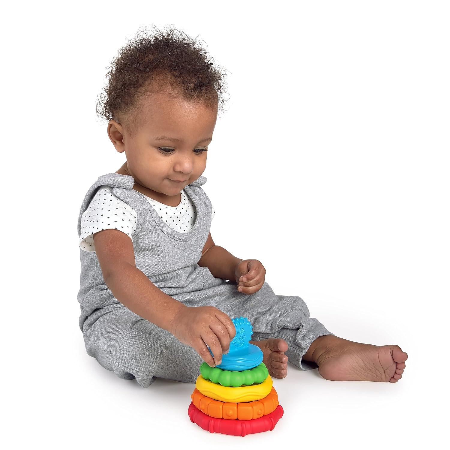 Teething Rattle Cooling Toy Multi Sensory Relief