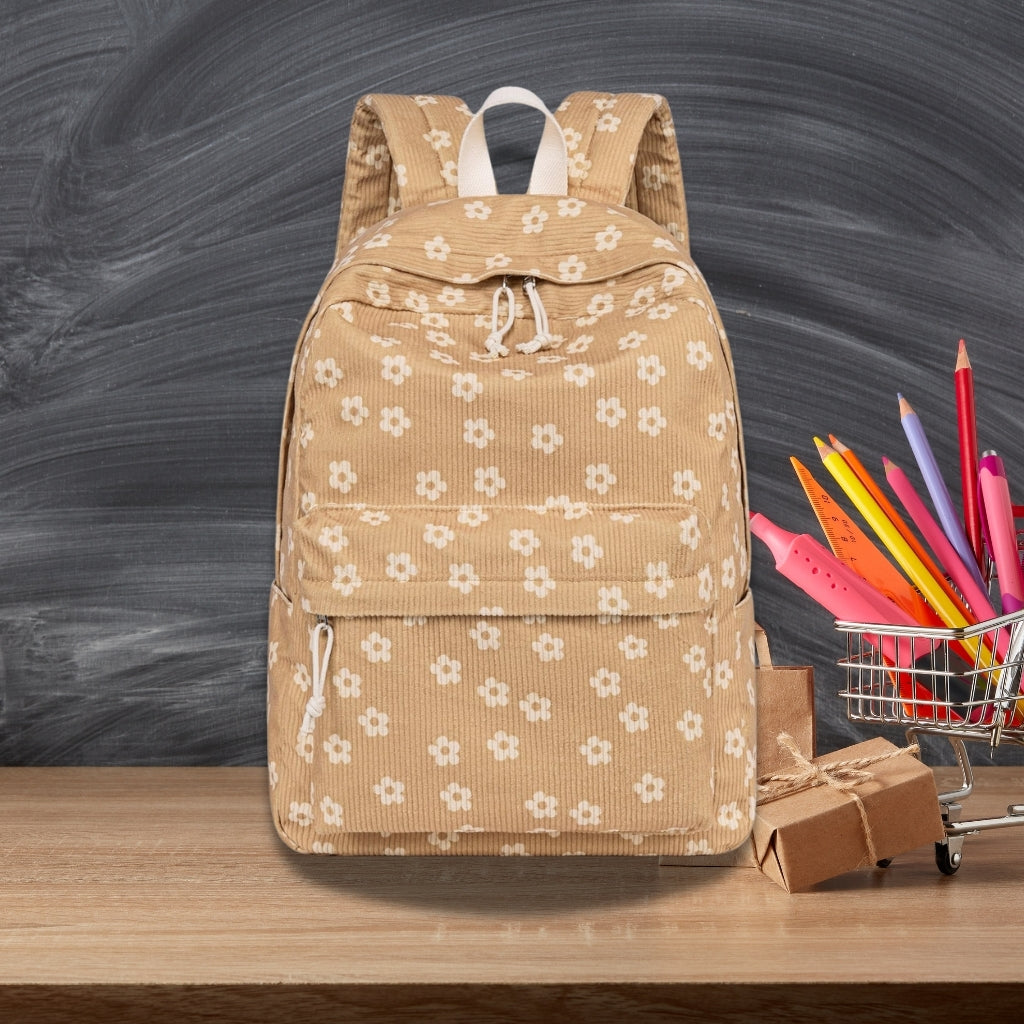 Elementary Corduroy Backpack