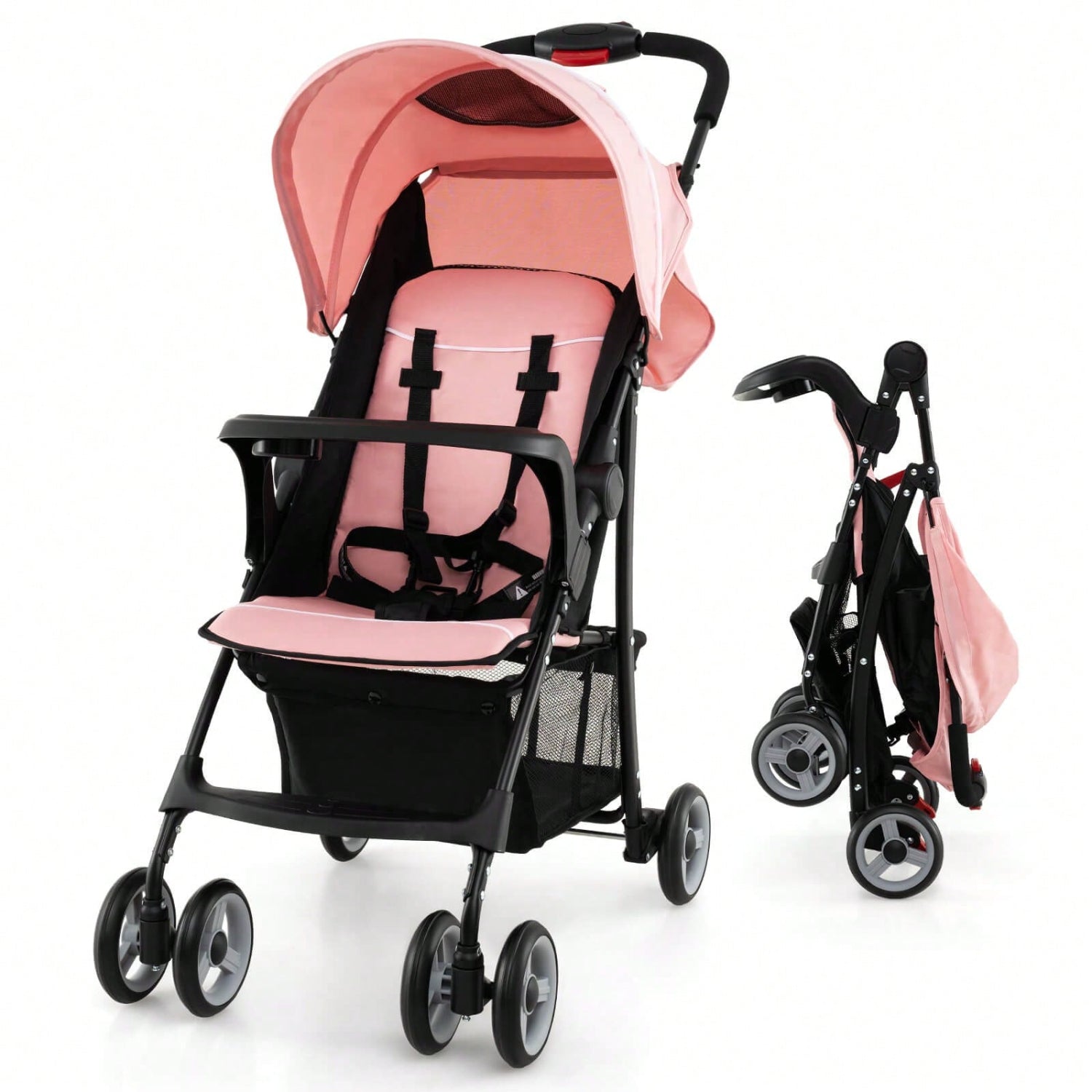 Foldable Lightweight Baby Stroller For Travel