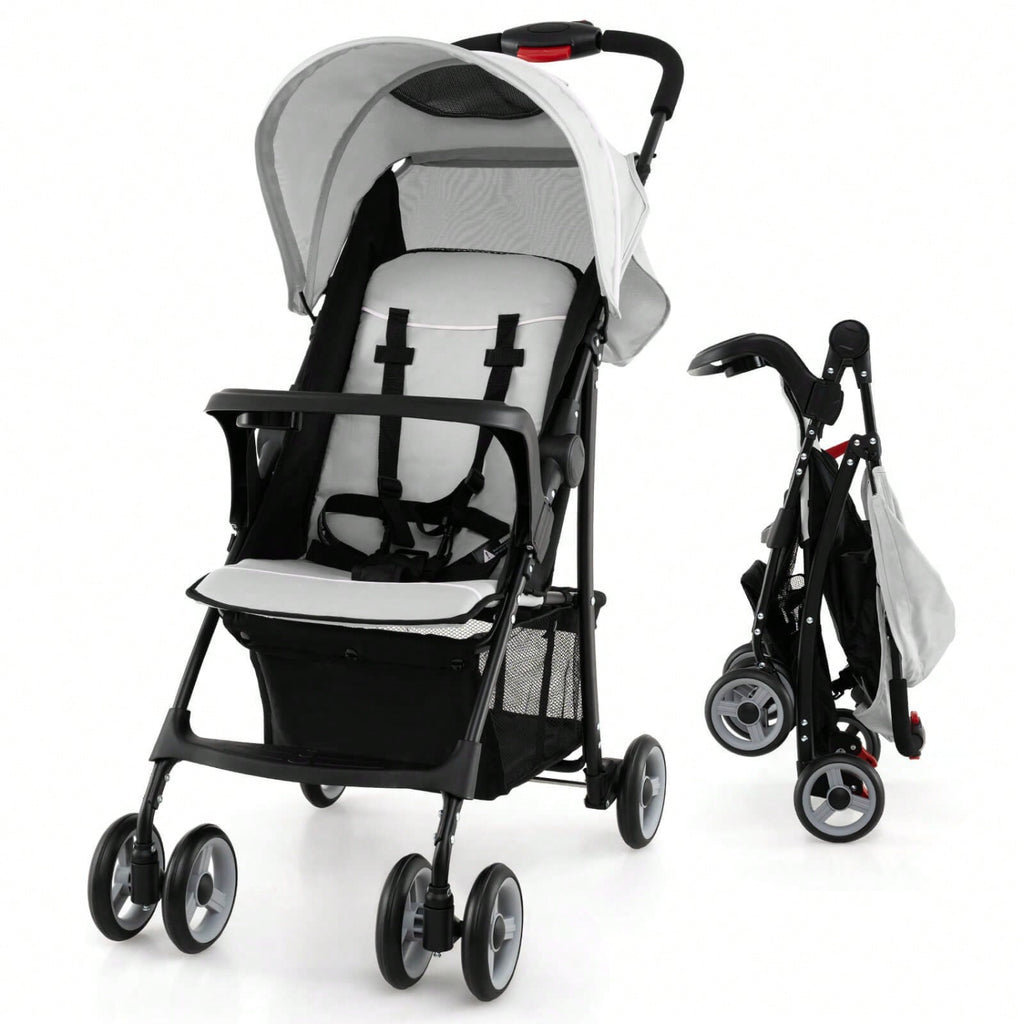 Foldable Lightweight Baby Stroller For Travel