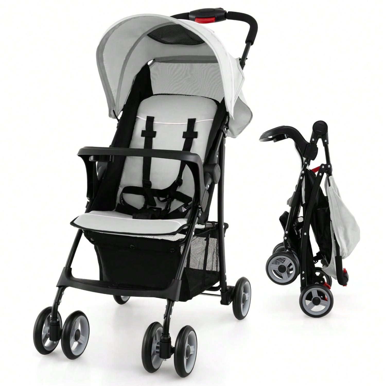Foldable Lightweight Baby Stroller For Travel