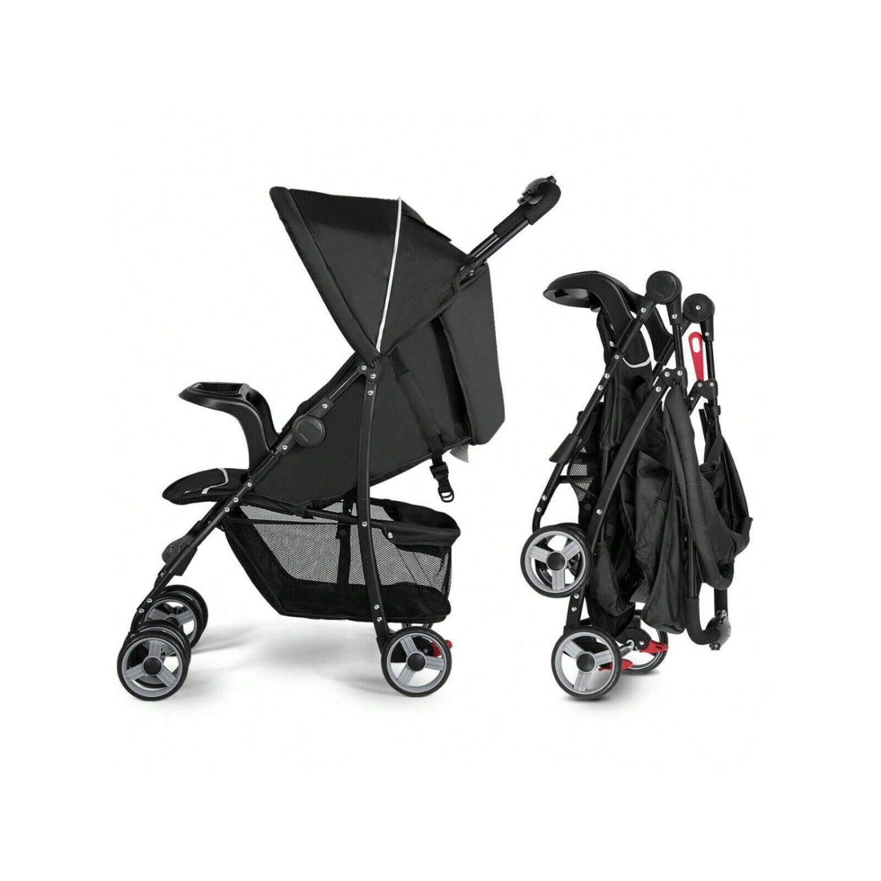 Foldable Lightweight Baby Stroller For Travel