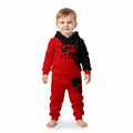 Boys King Crown Design Hoodie And Pant Set