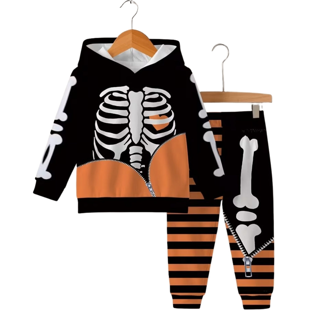 Baby Boys Halloween Series Hooded Sweatshirt Sets
