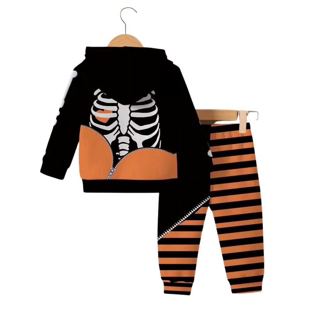 Baby Boys Halloween Series Hooded Sweatshirt Sets