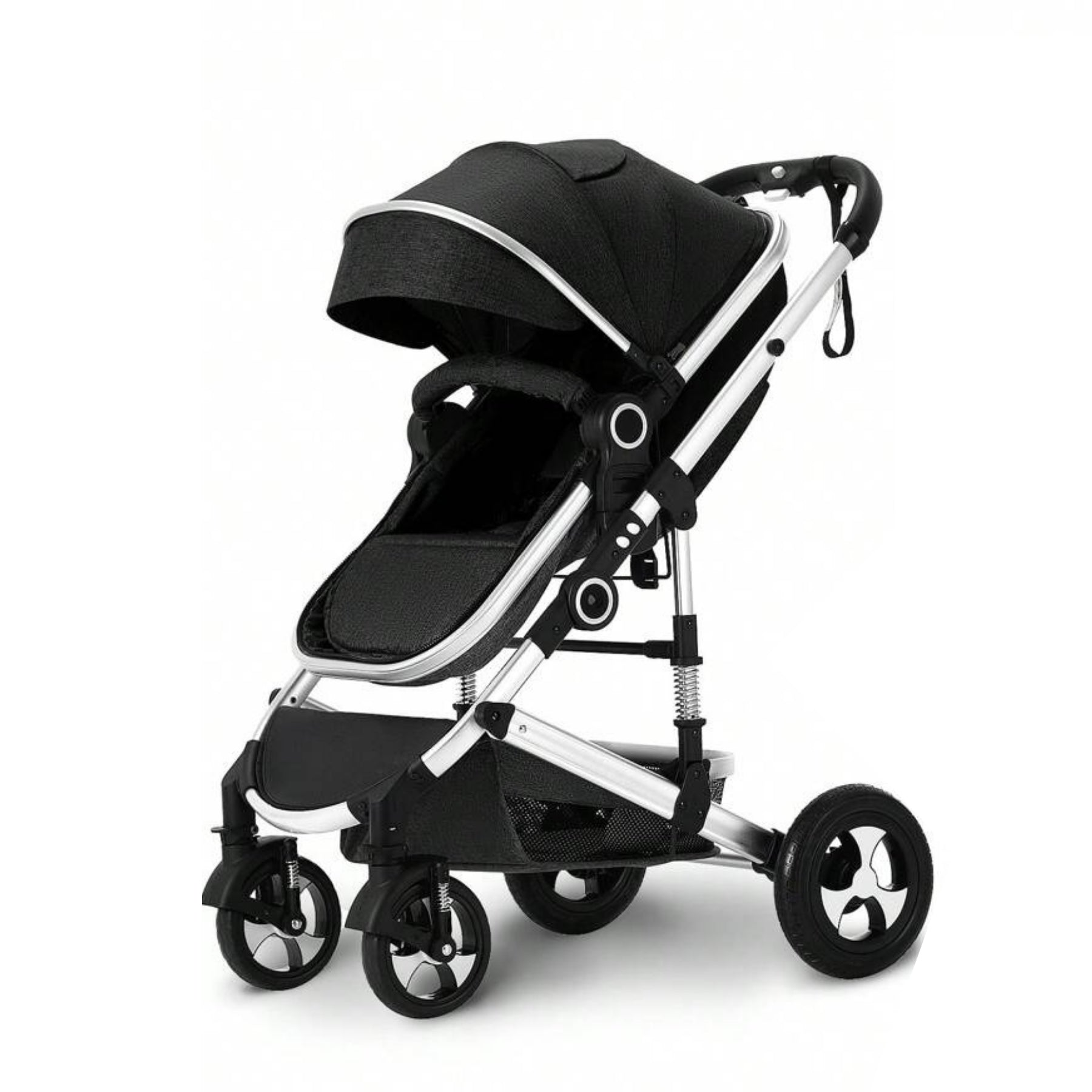 2 in 1 Convertible Infant Stroller With Folding High Landscape