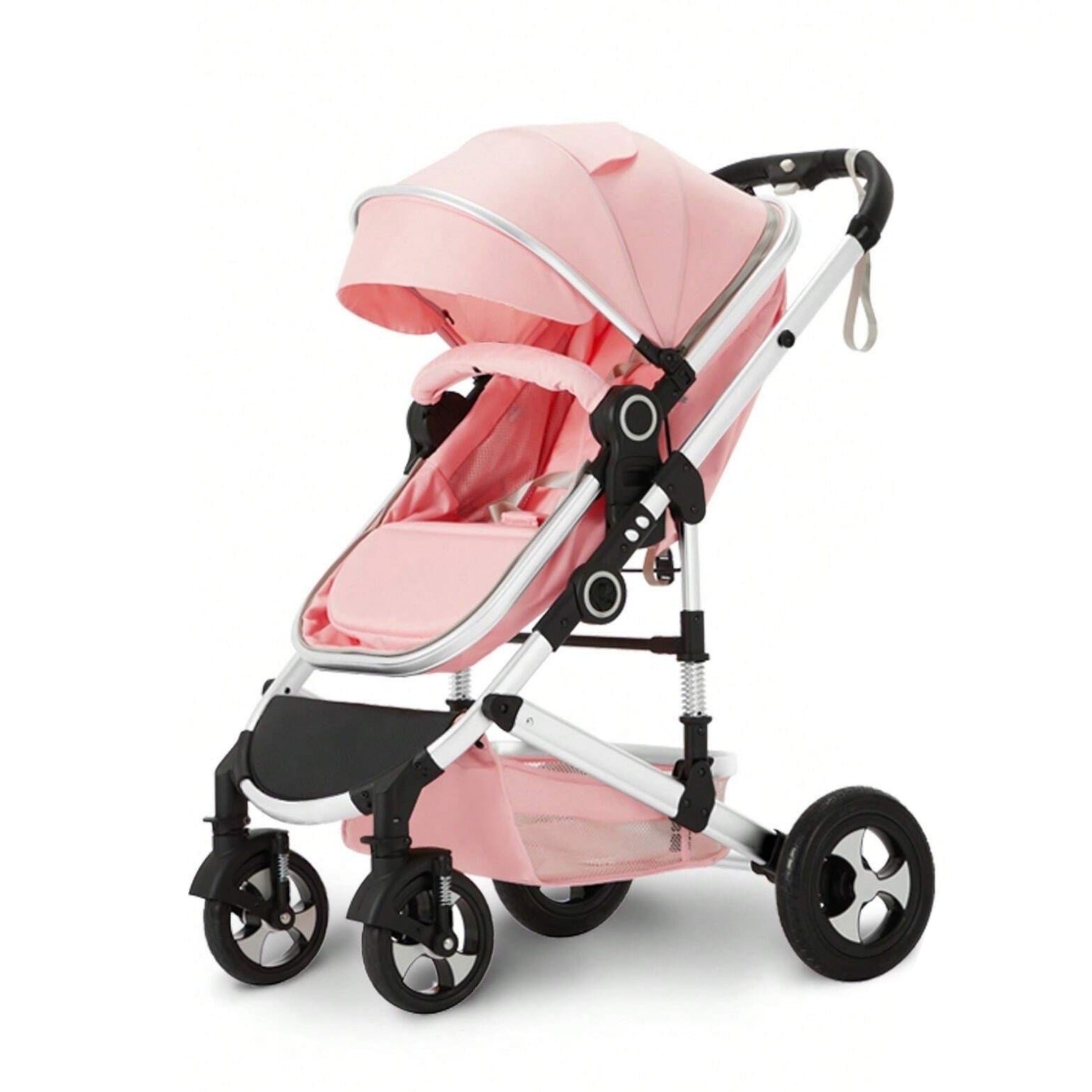 2 in 1 Convertible Infant Stroller With Folding High Landscape