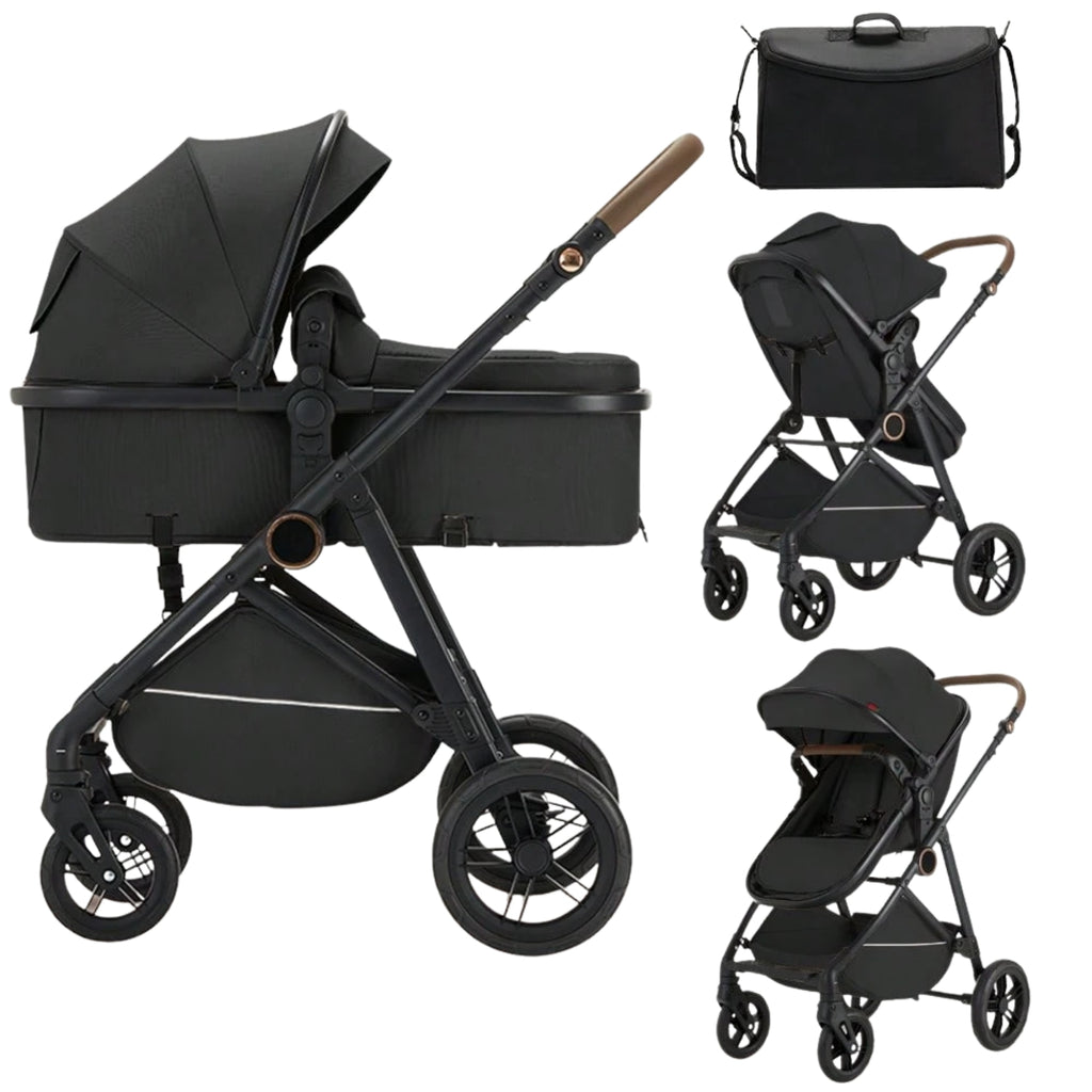 High View Infant Travel Stroller Reversible Seat for Bonding with Smooth Fold