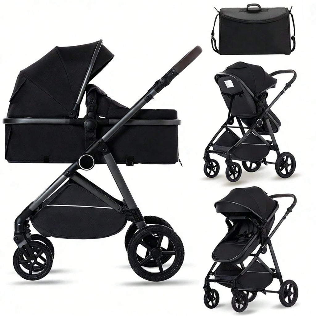 High View Infant Travel Stroller Reversible Seat for Bonding with Smooth Fold