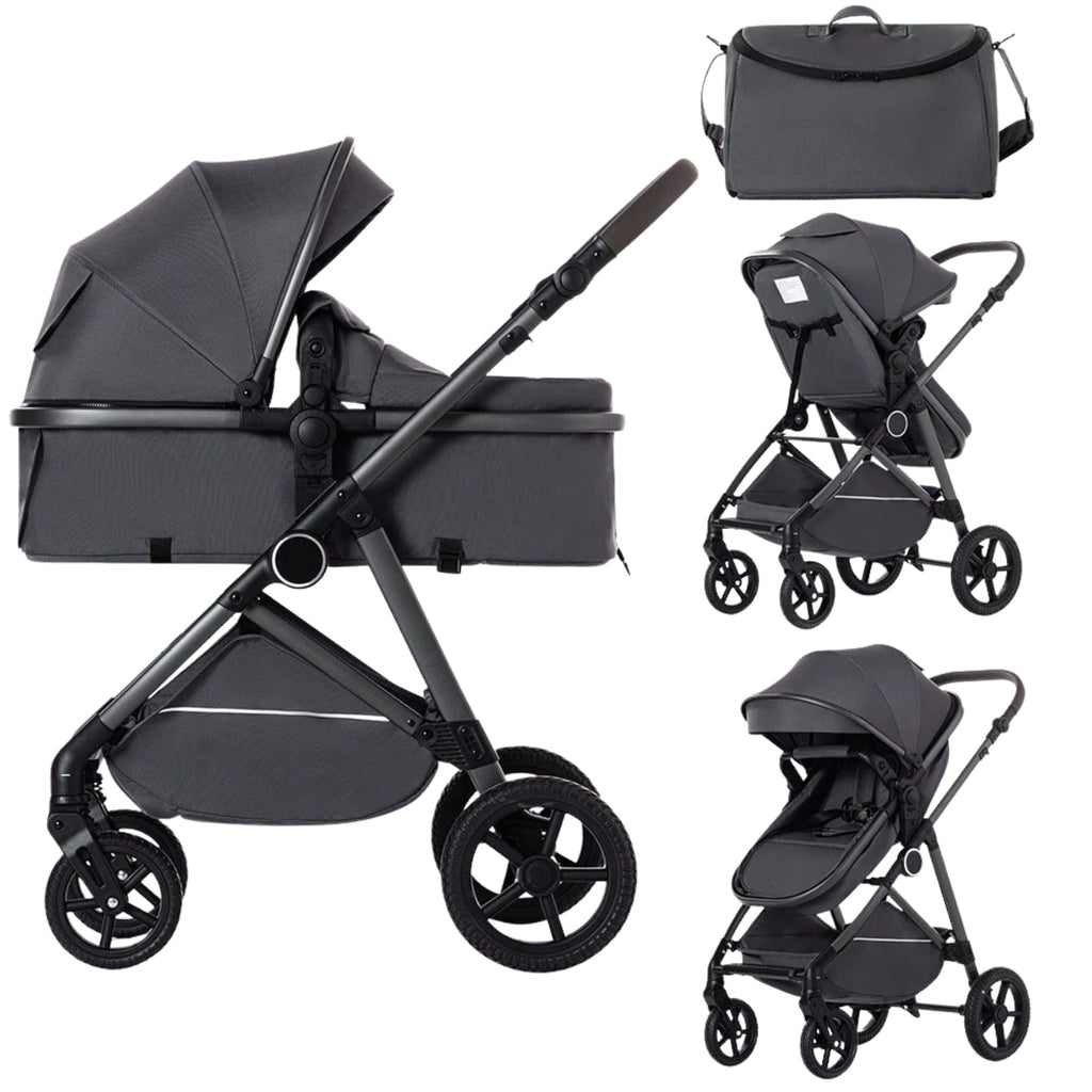 High View Infant Travel Stroller Reversible Seat for Bonding with Smooth Fold