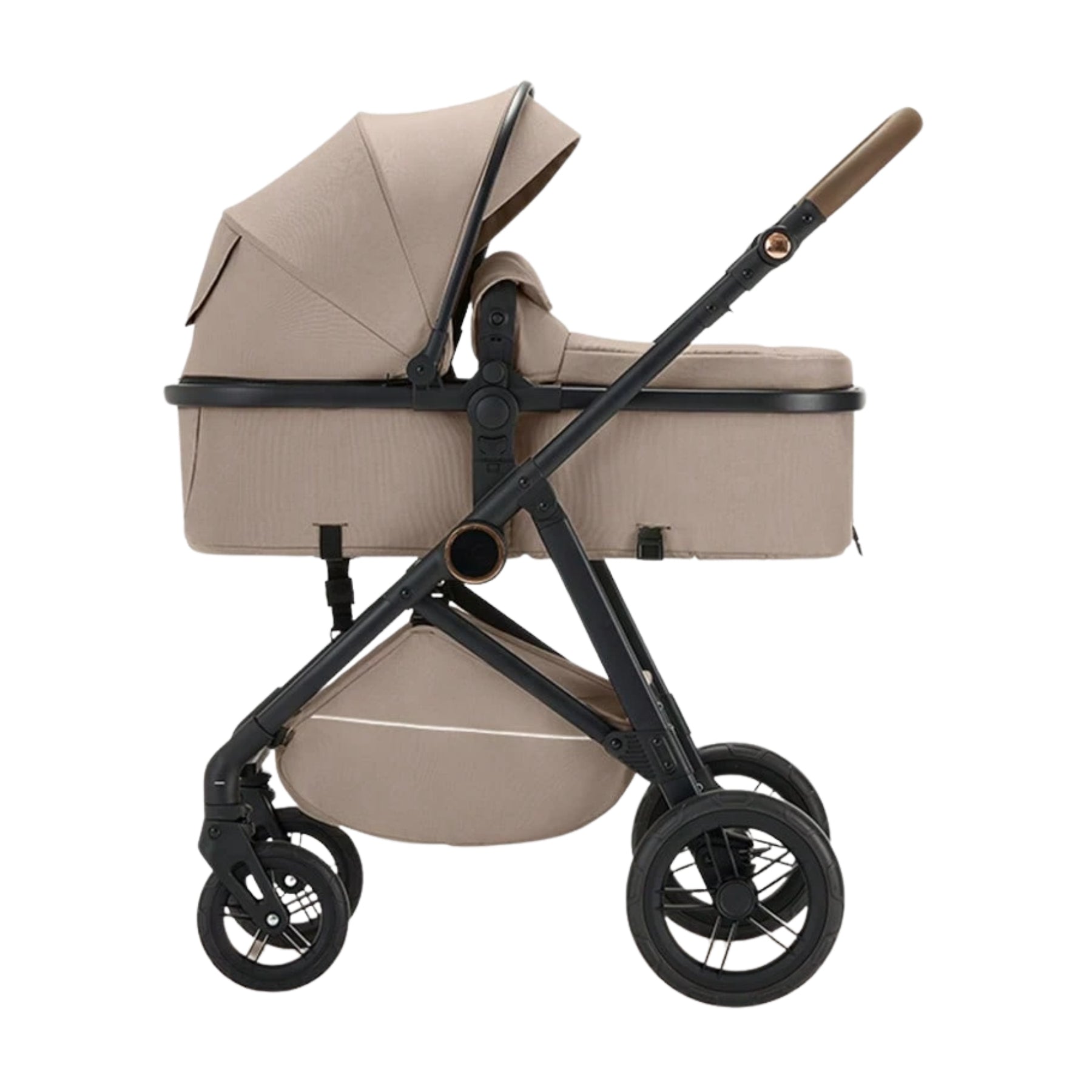 High View Infant Travel Stroller Reversible Seat for Bonding with Smooth Fold