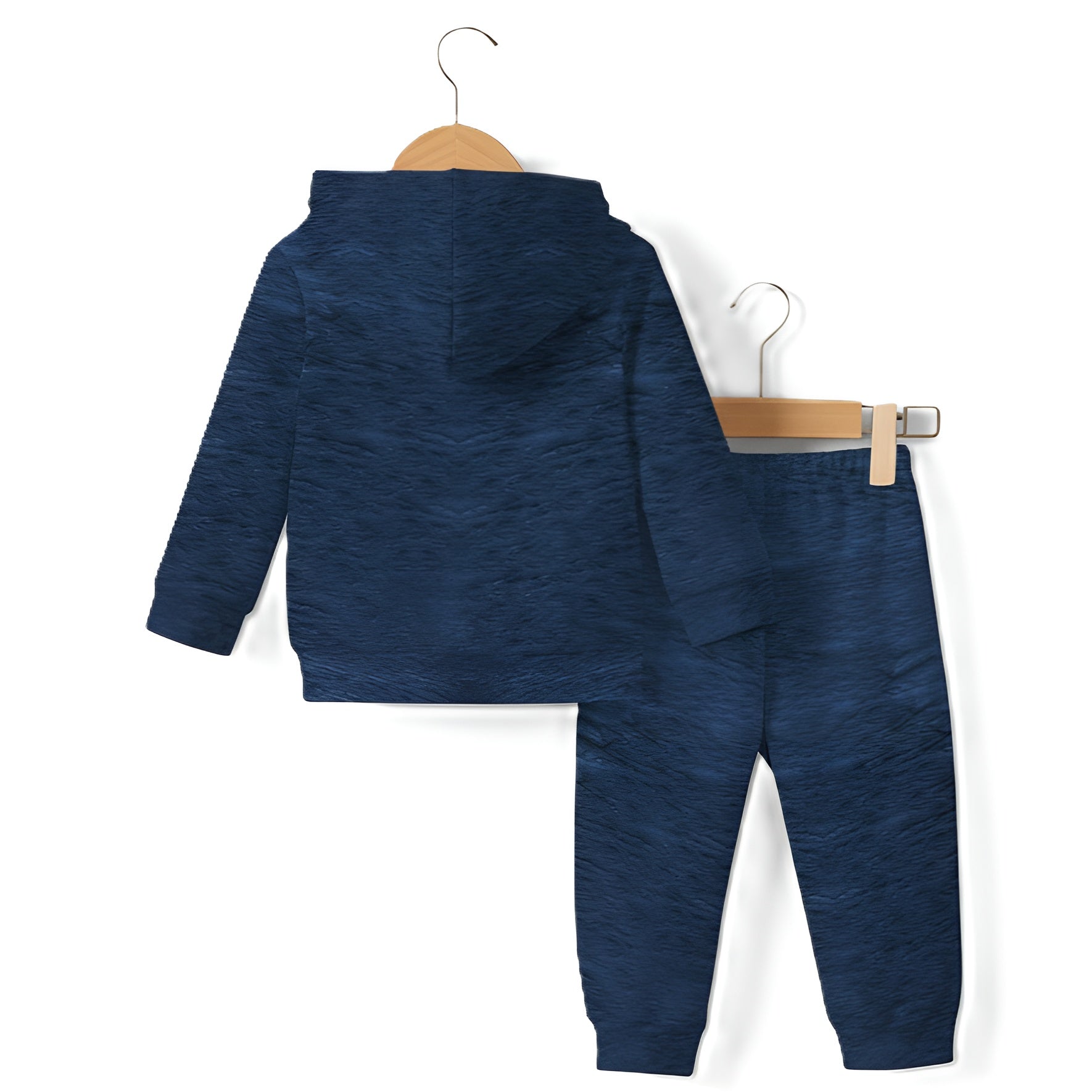 Baby Boy Hooded Sweatshirt And Sportswear Set With Bold Dinosaur Print