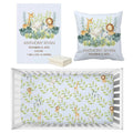 3 Piece Jungle Animals Bedding Set