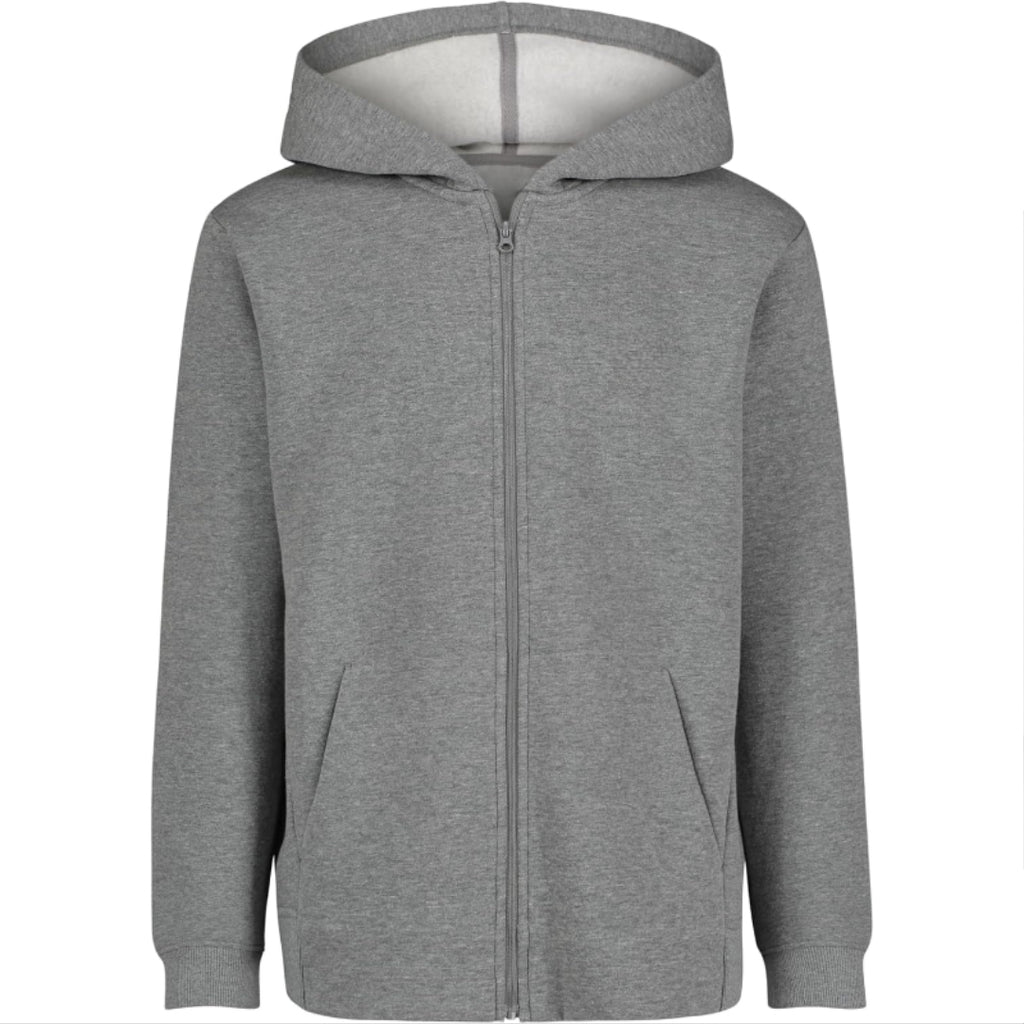 Boys Zip Up Hoodie Sweatshirt With Kangaroo Pockets