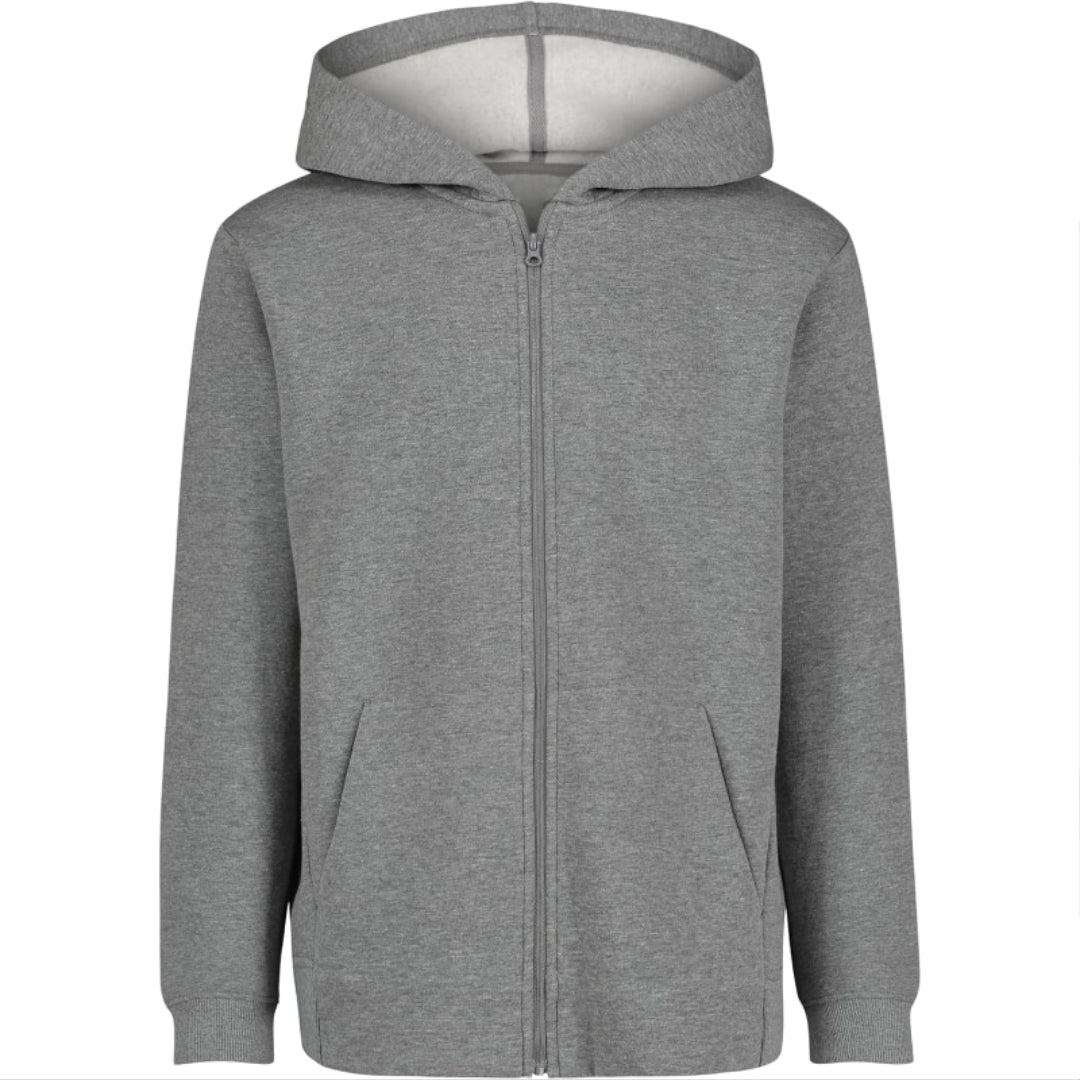 Boys Zip Up Hoodie Sweatshirt With Kangaroo Pockets