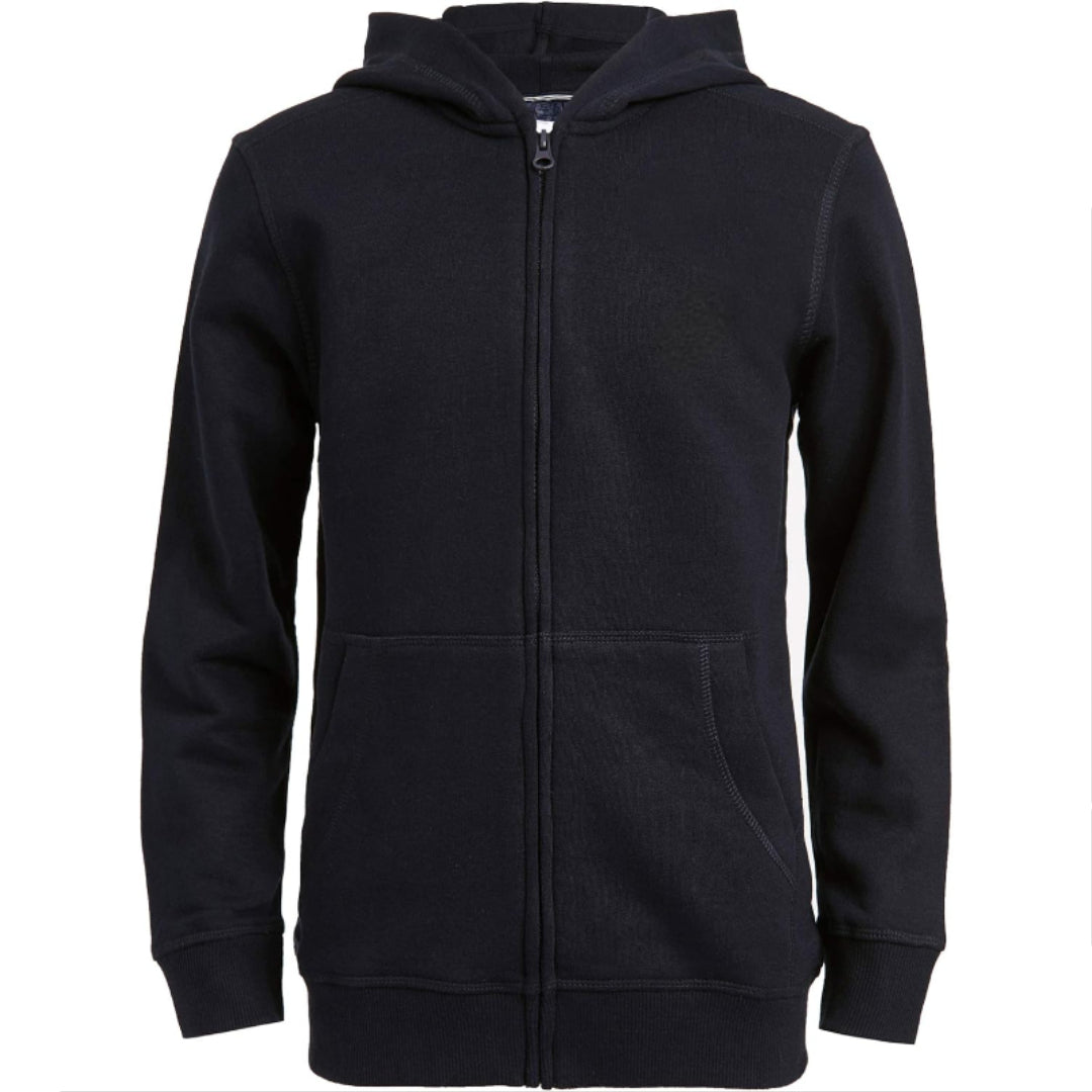 Boys Zip Up Hoodie Sweatshirt With Kangaroo Pockets