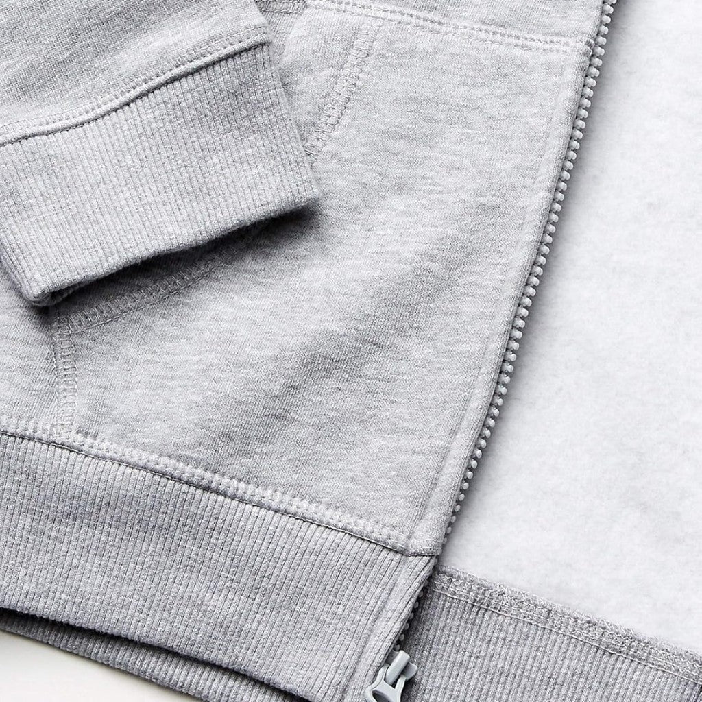 Boys Zip Up Hoodie Sweatshirt With Kangaroo Pockets