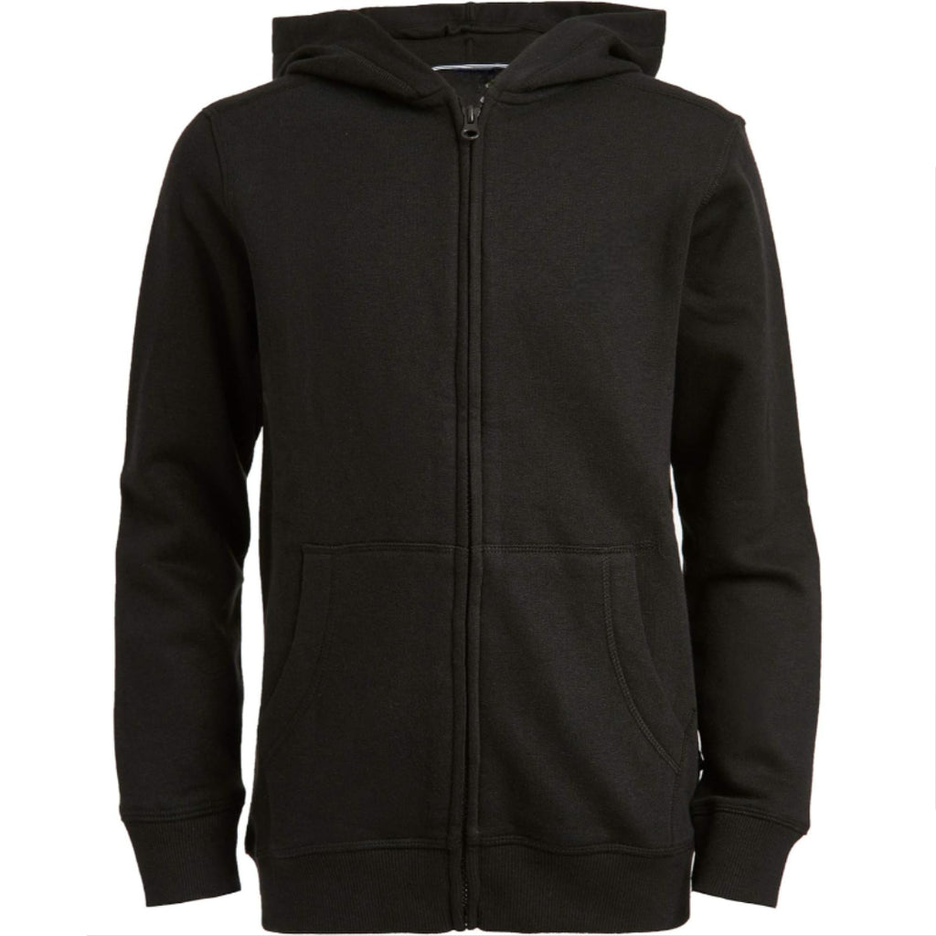 Boys Zip Up Hoodie Sweatshirt With Kangaroo Pockets