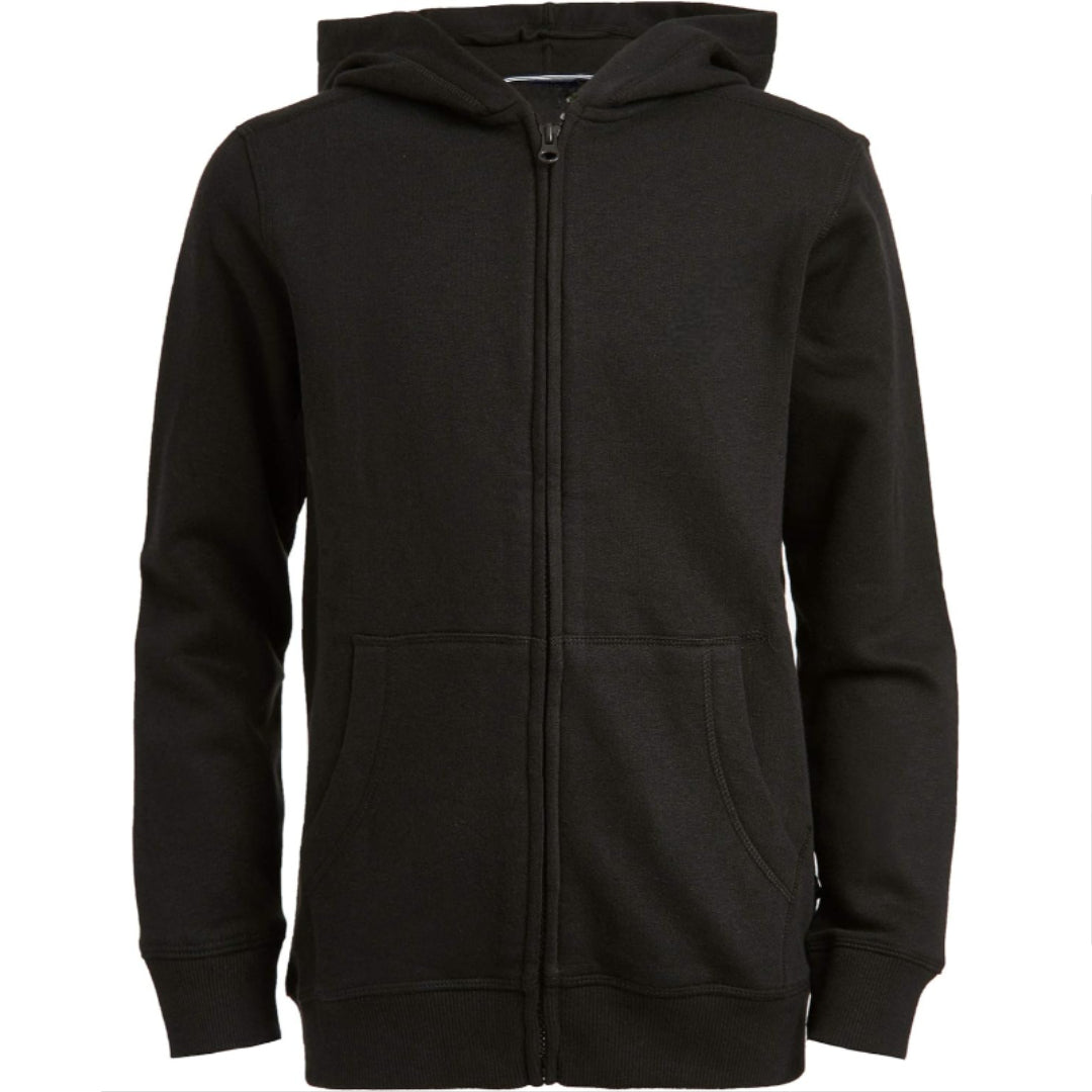 Boys Zip Up Hoodie Sweatshirt With Kangaroo Pockets