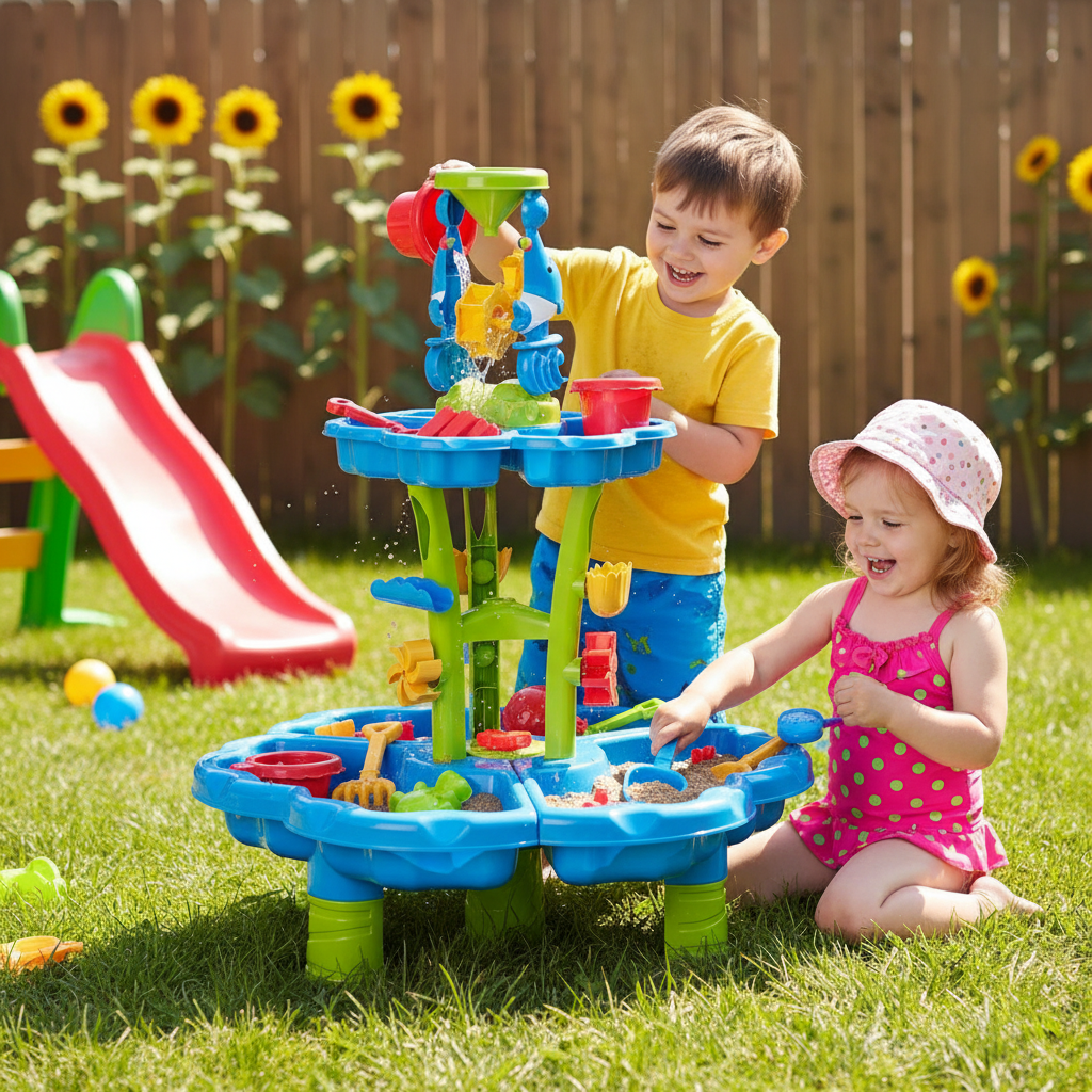 Toddlers Kids Flower Water Table