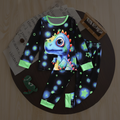 Kids Long Sleeve Dinosaur Print Pajama Set