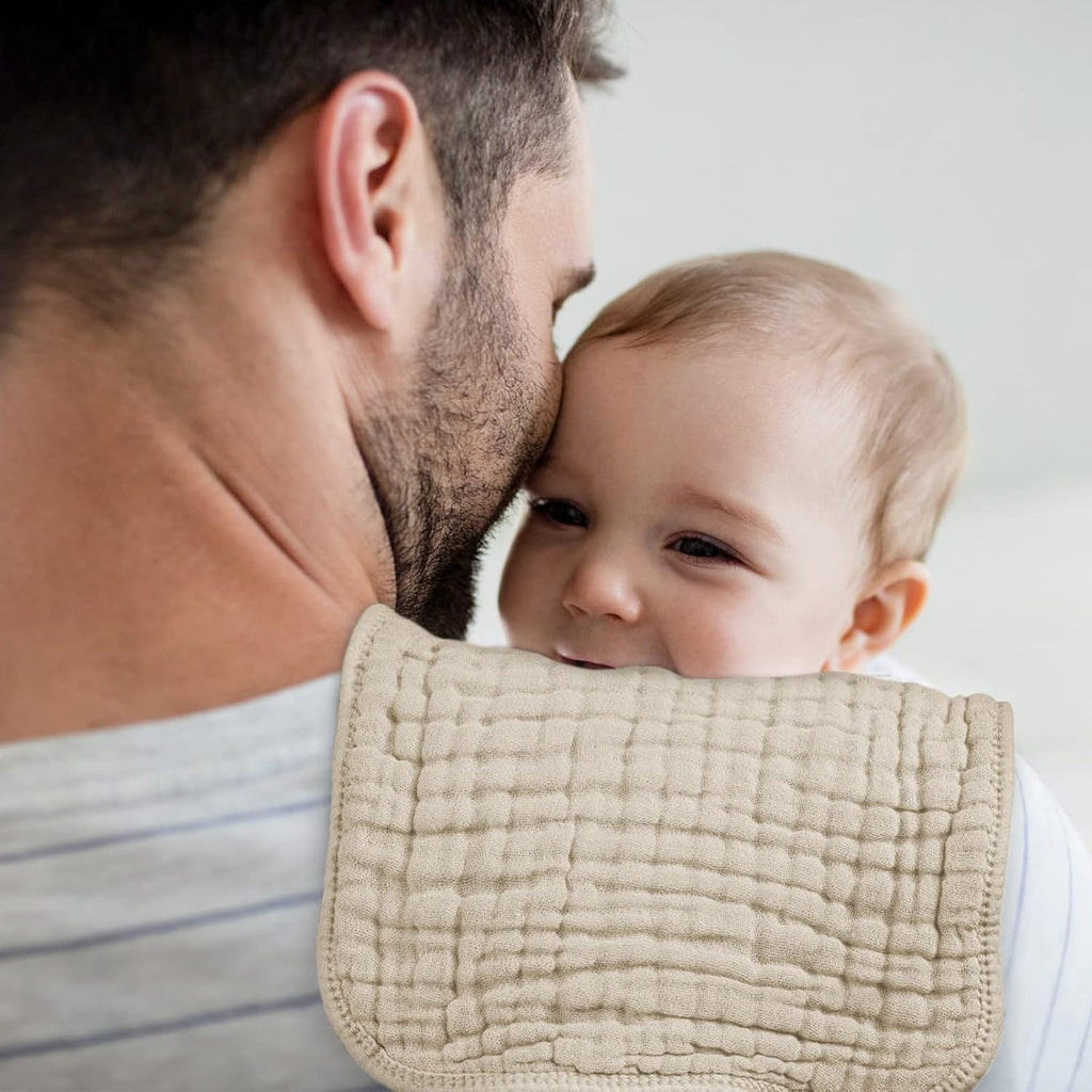 Muslin Burp Cloths For Feeding And Spit Up