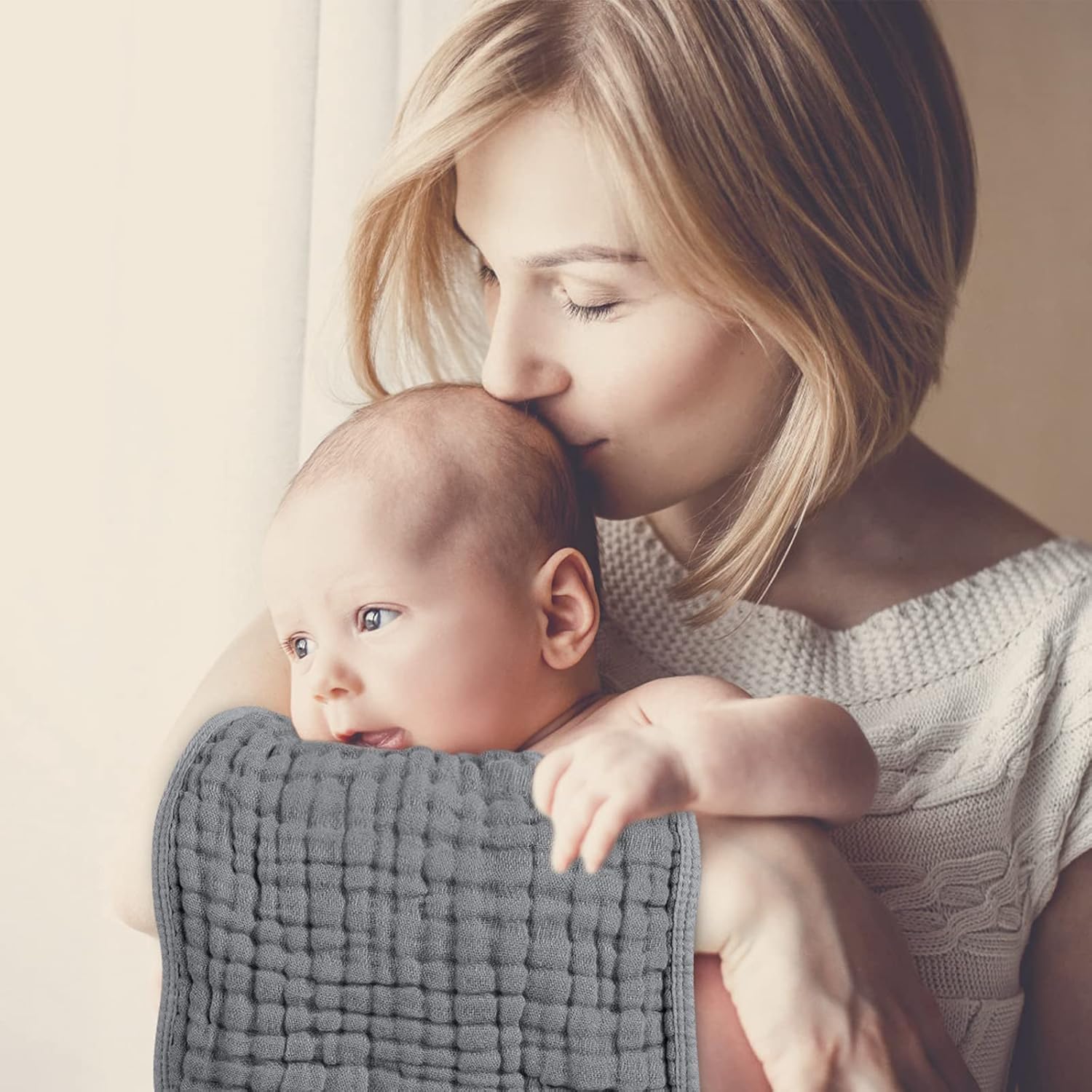 Muslin Burp Cloths For Newborn Babies Daily Use