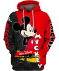 Mickey Mouse Print Hoodie