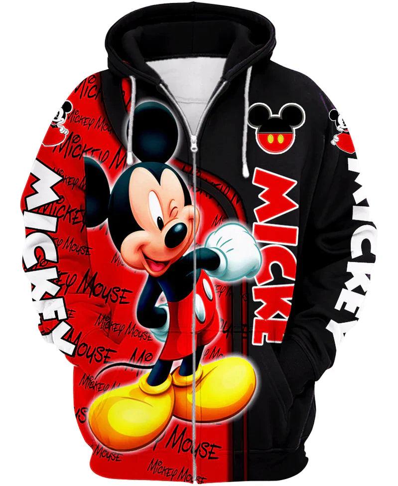 Mickey Mouse Zip Hoodie