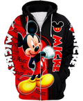 Mickey Mouse Zip Hoodie