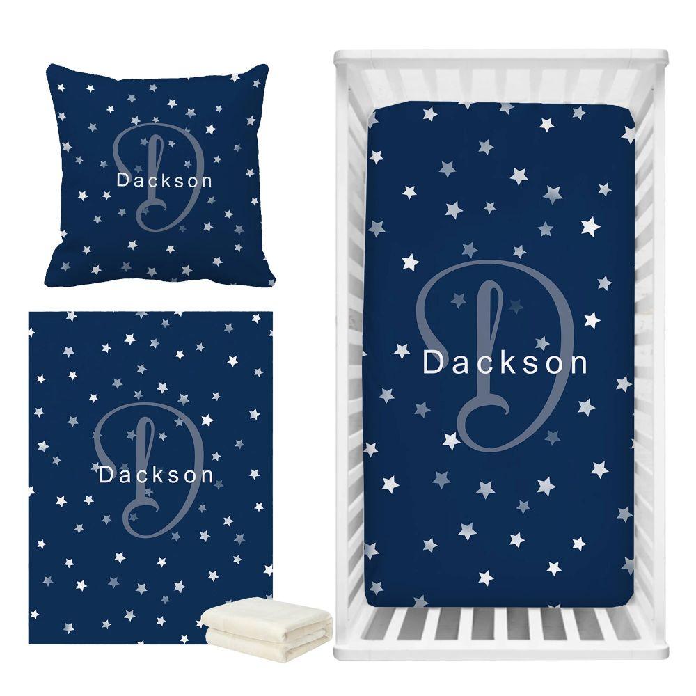 Personalized Star Kids Bedding