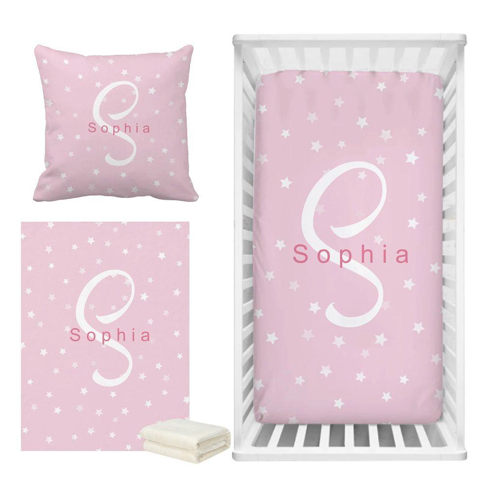 Personalized Star Kids Bedding