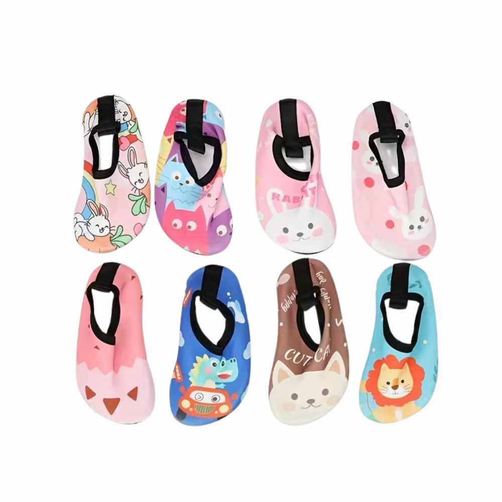 Kids Non Slip Cartoon Water Shoes For Beach Activities