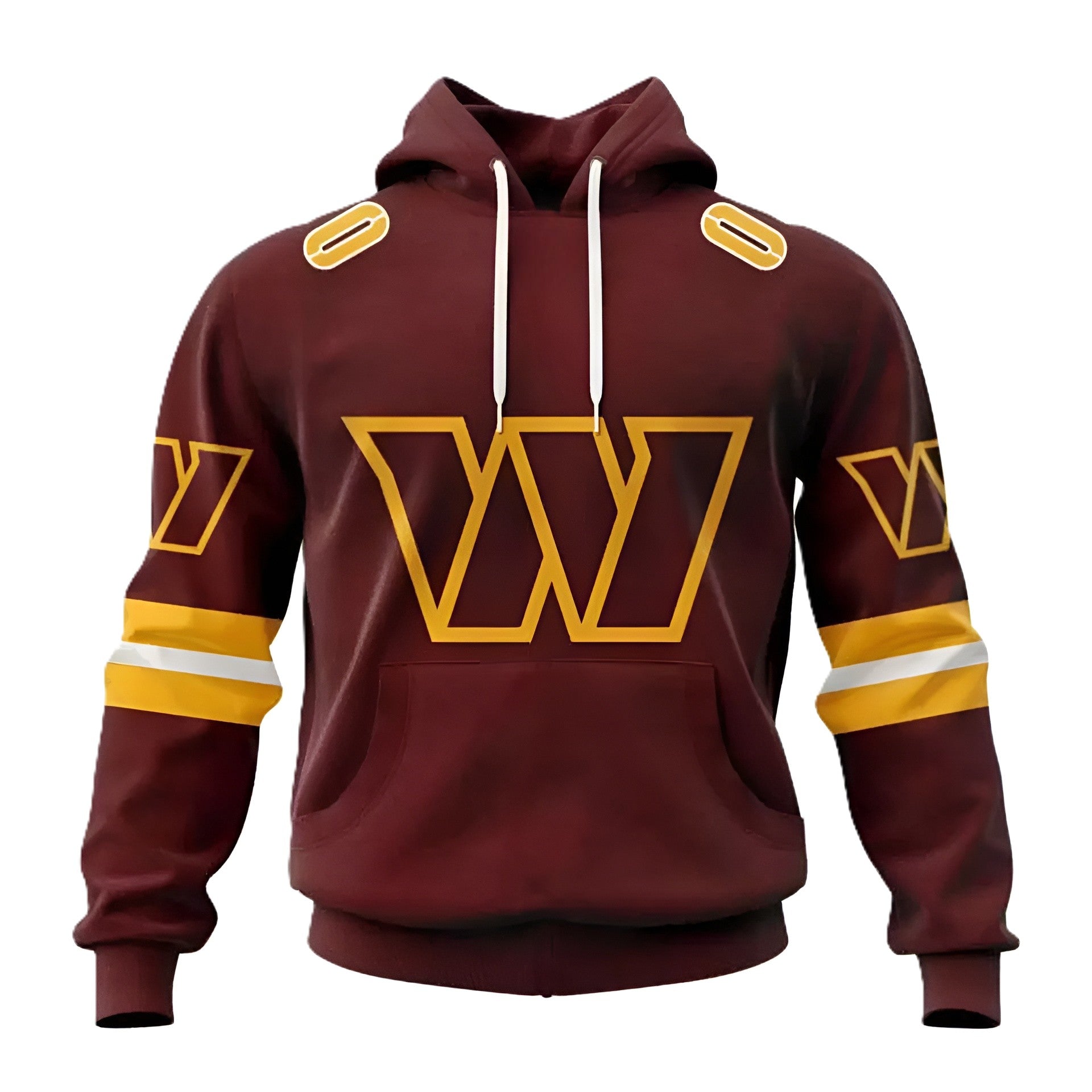 Personalized Washington Commanders Kids Hoodie For Football Fans And Team Wear
