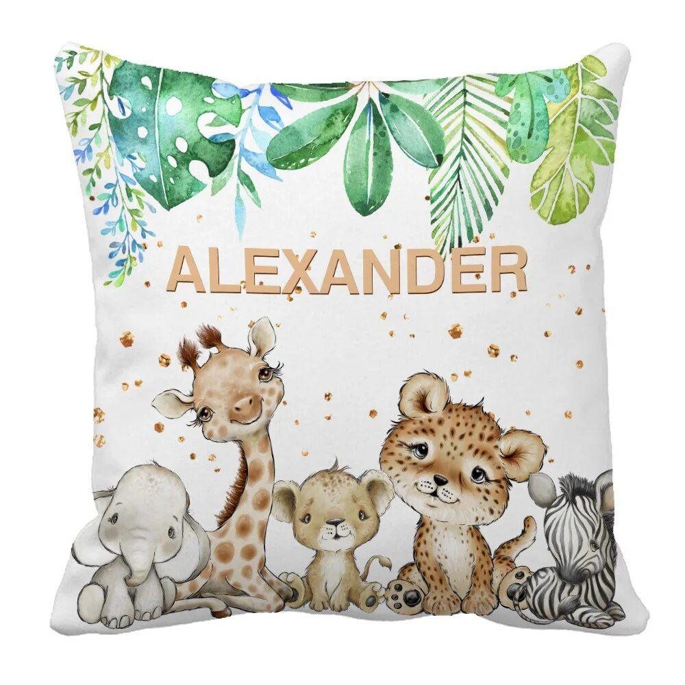 Personalized Jungle Bedding Set