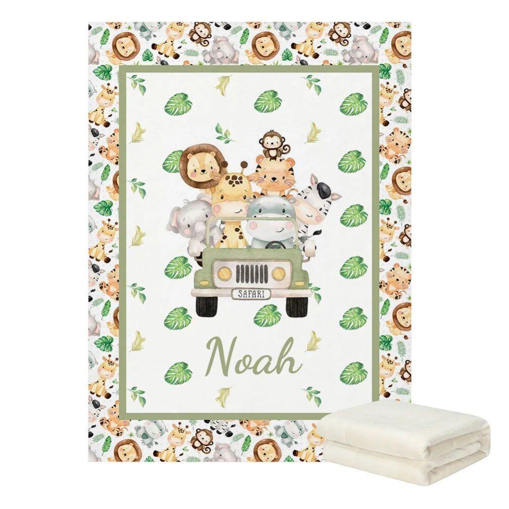 Jungle Animals Crib Set