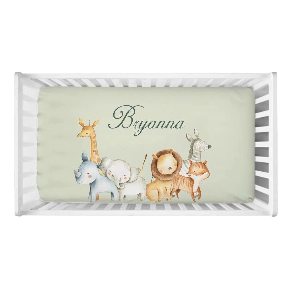 Jungle Animals Bedding Set