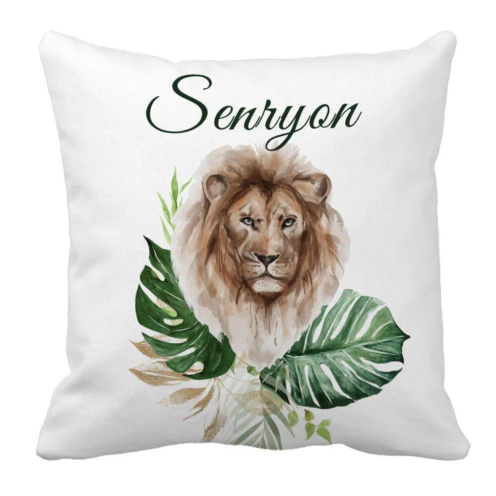 Personalized Jungle Leaves Bedding