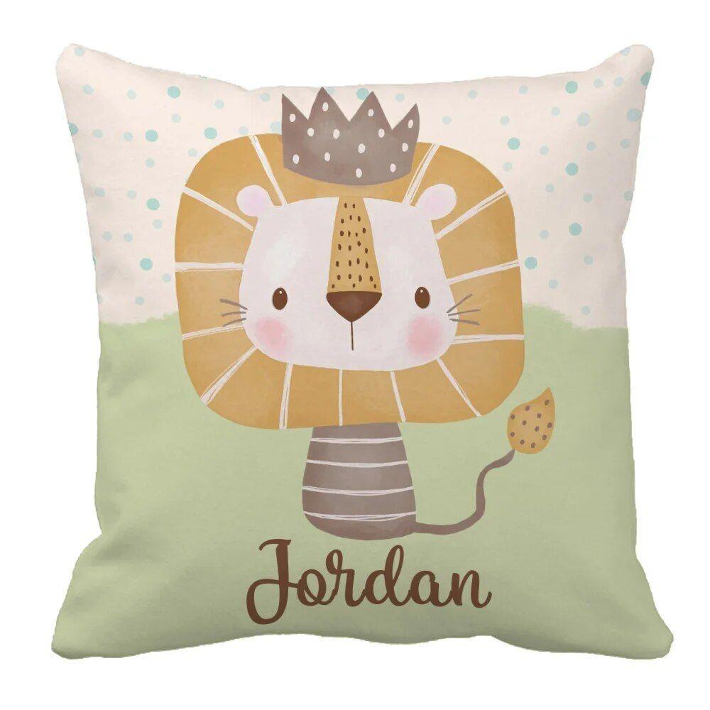 Personalized Lion Bedding Set