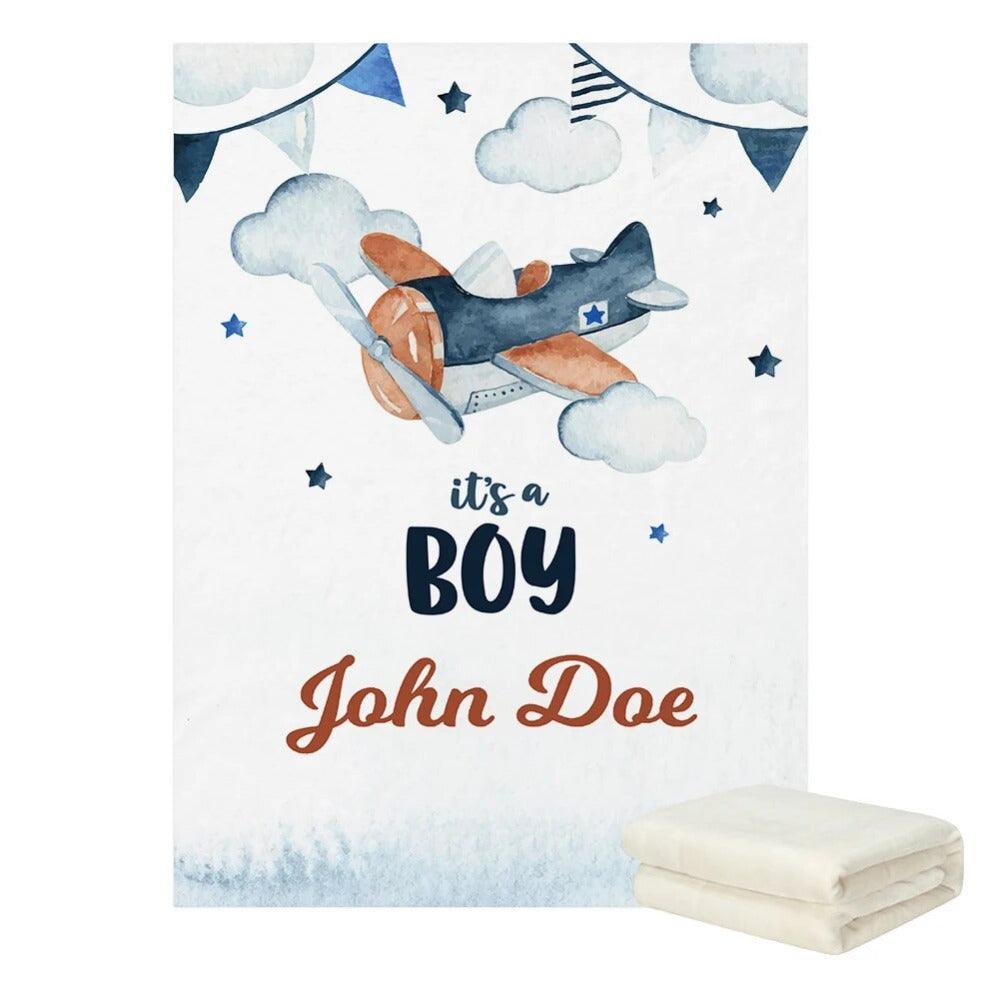 Photo Name Baby Blanket